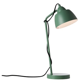 Skandynawska lampa biurkowa Charlie zielona